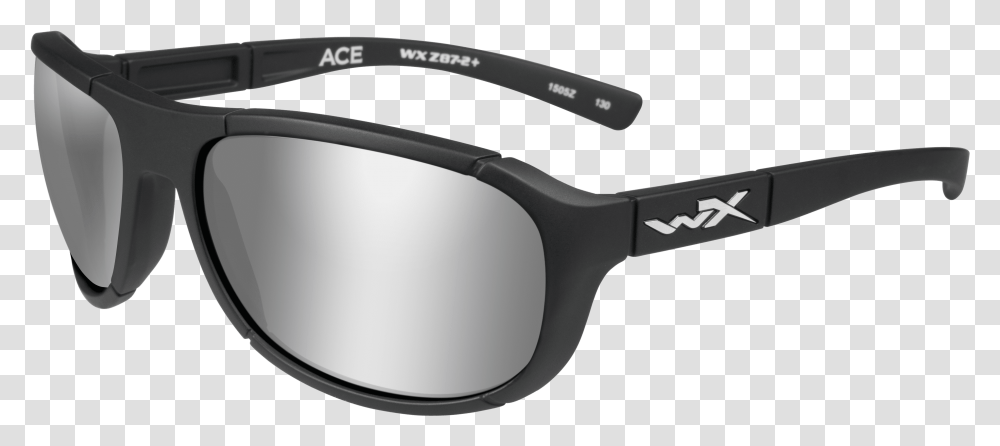 Wiley X Ace Matte Black, Sunglasses, Accessories, Accessory, Goggles Transparent Png