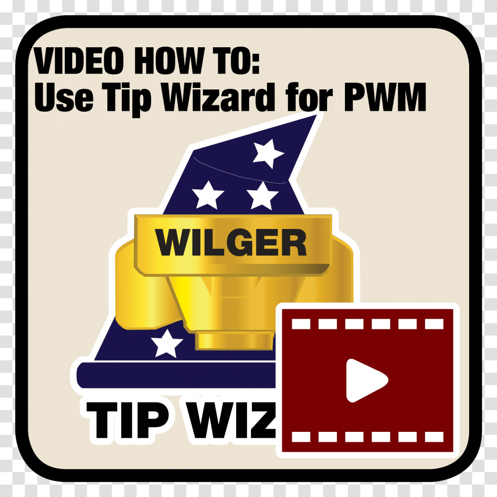 Wilger Tip Wizard, Label, Advertisement Transparent Png