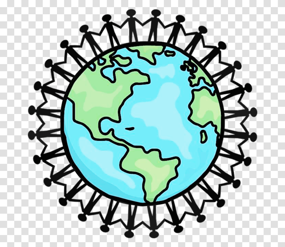 Will Be Able To Better Understand The People Holding Hands Around The World, Outer Space, Astronomy, Universe, Planet Transparent Png