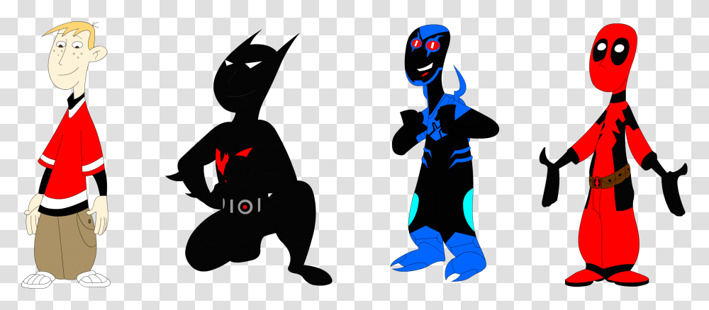 Will Friedle As Ron Stoppable Batman Beyond Blue Ron Stoppable Batman Beyond, Person, Human, Black Cat, Pet Transparent Png