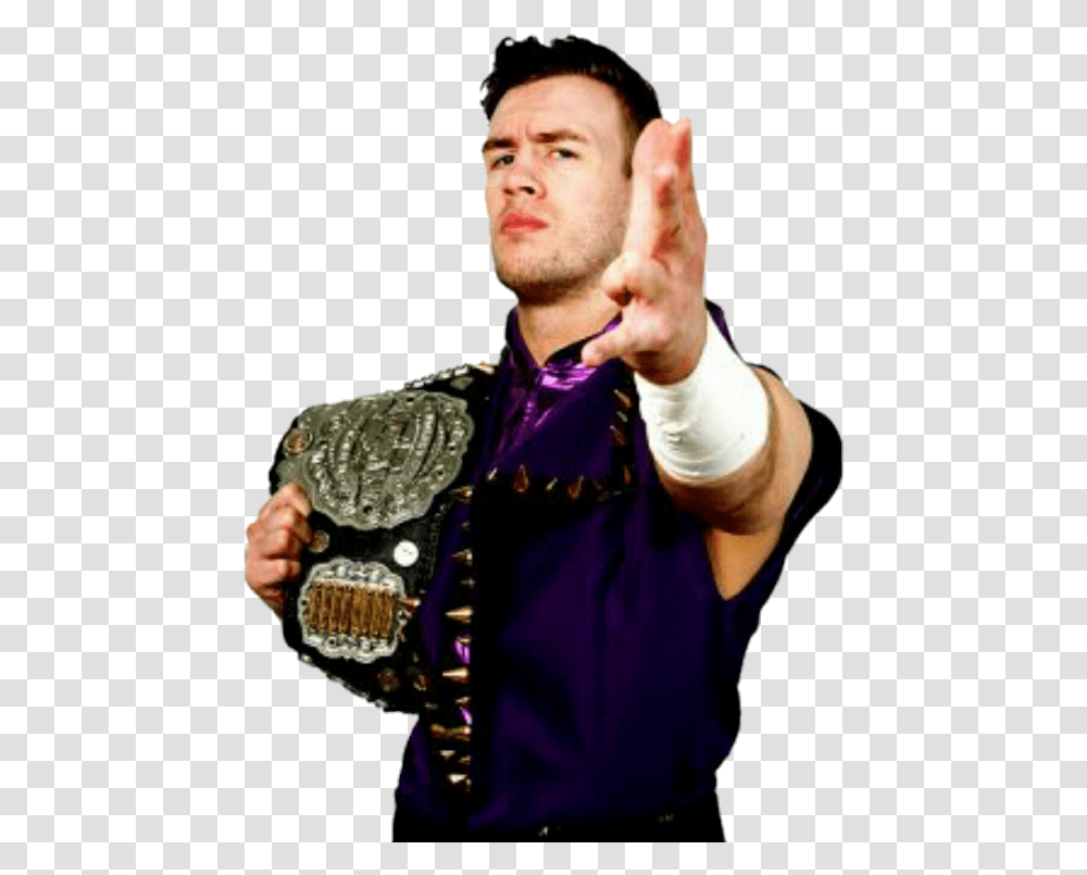 Will Ospreay Will Ospreay Iwgp Junior Heavyweight Champion, Person, Human, Performer, Sport Transparent Png