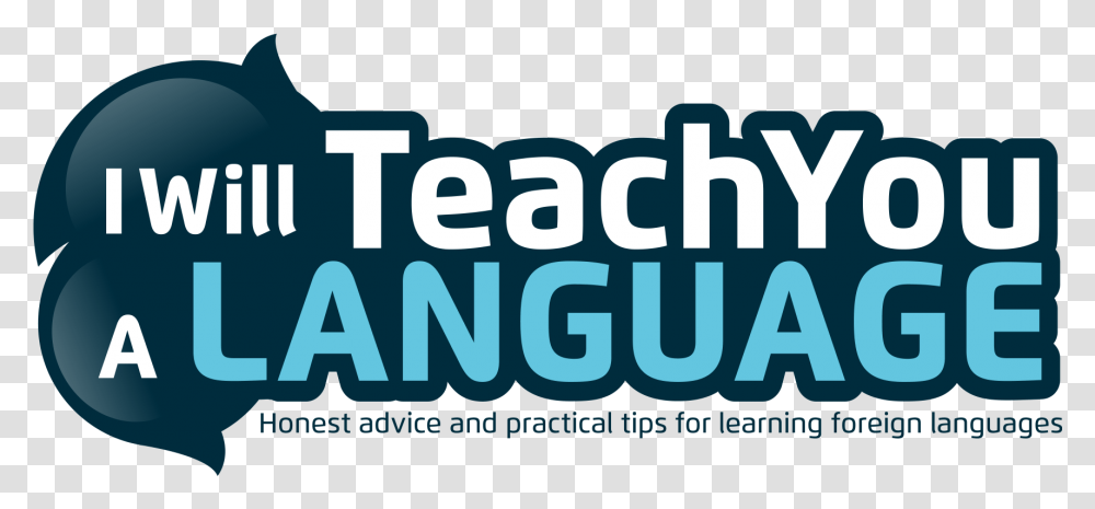 Will Teach You A Language, Word, Alphabet, Logo Transparent Png