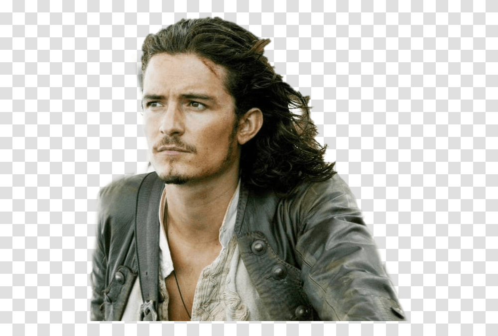 Will Turner Pic Will Turner Orlando Bloom, Person, Human, Face Transparent Png