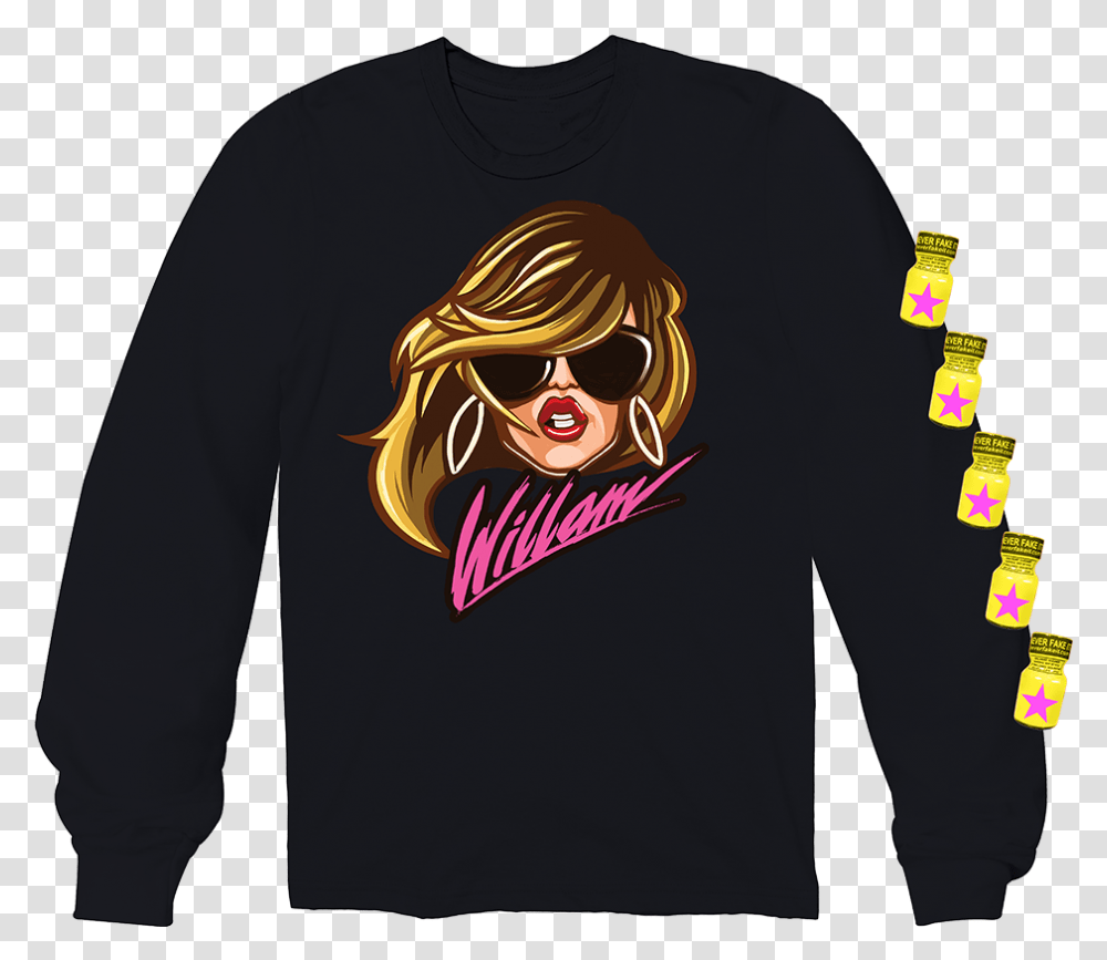 Willam Signature Girl, Apparel, Sleeve, Long Sleeve Transparent Png