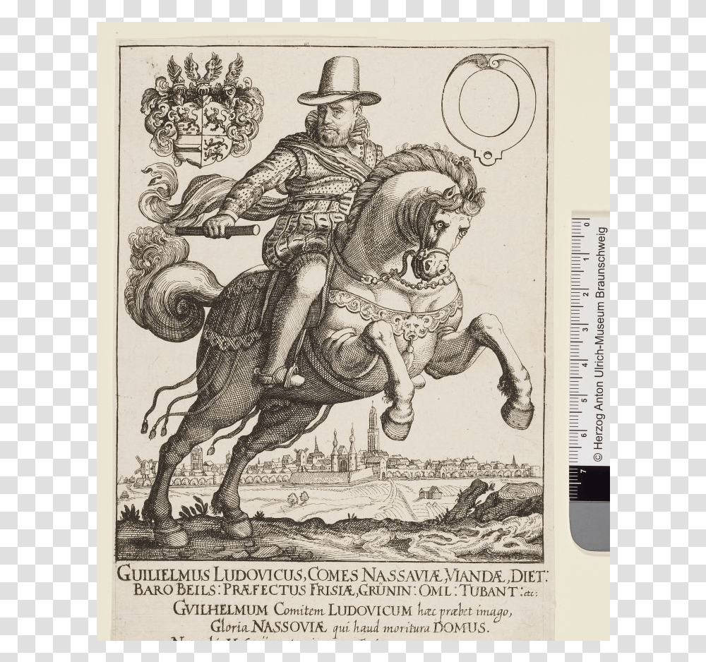 William Louis Count Of Nassau Dillenburg Stallion, Hat, Apparel, Person Transparent Png