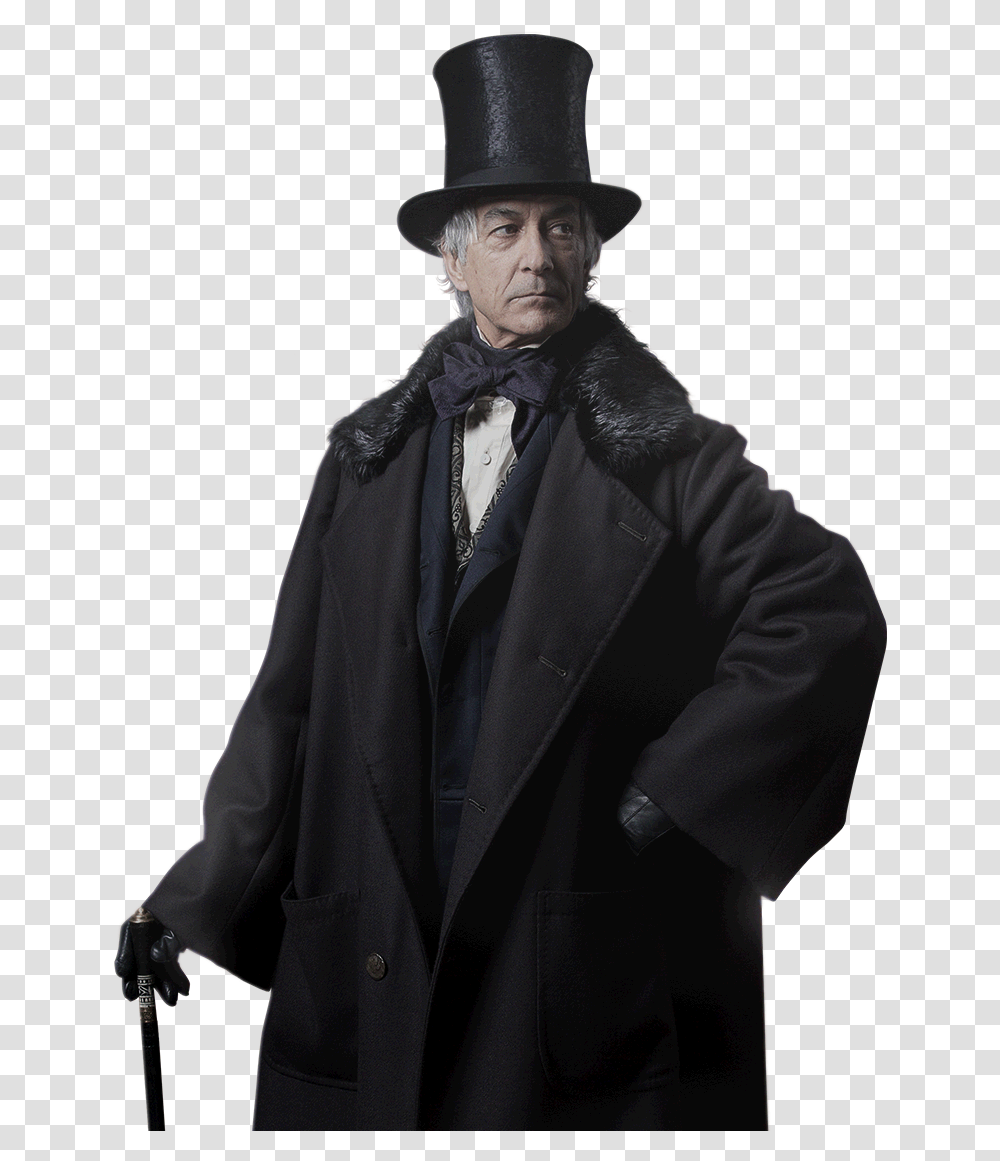 William Seward In The Movie Lincoln, Overcoat, Person, Suit Transparent Png