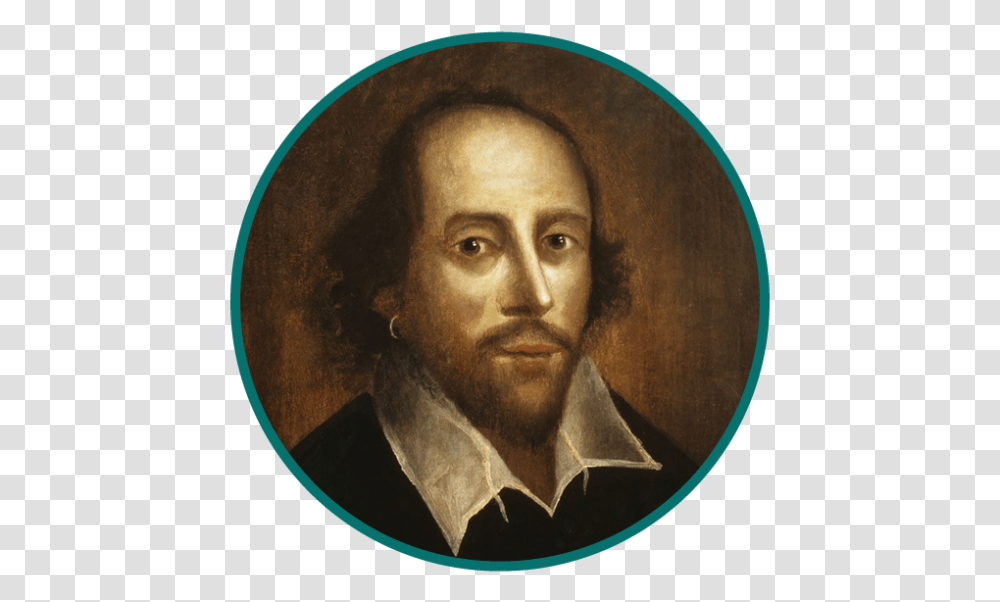 William Shakespeare Circle Frame, Art, Painting, Person, Human Transparent Png