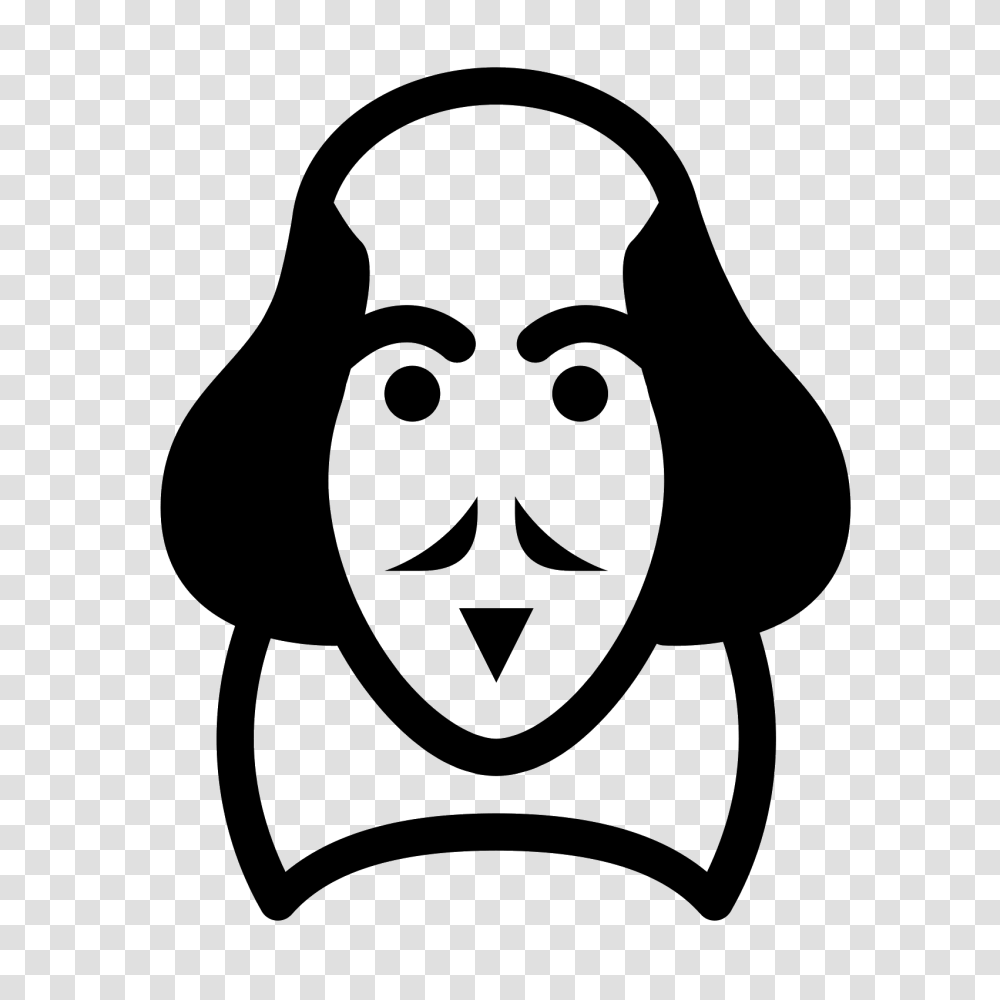 William Shakespeare Filled Icono, Gray, World Of Warcraft Transparent Png