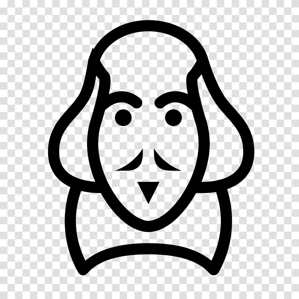 William Shakespeare Icon, Gray, World Of Warcraft Transparent Png