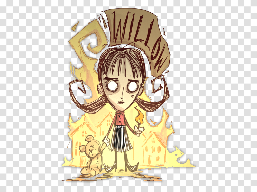 Willow Don't Starve, Person, Drawing, Sunglasses Transparent Png
