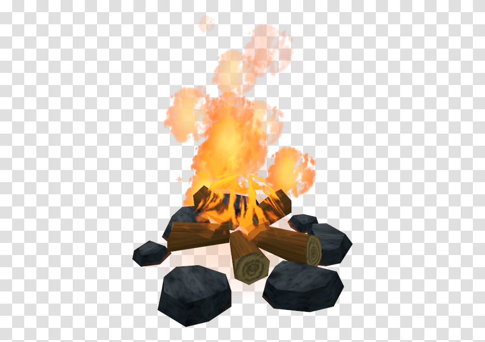 Willow Logs The Runescape Wiki Illustration, Fire, Flame, Bonfire Transparent Png