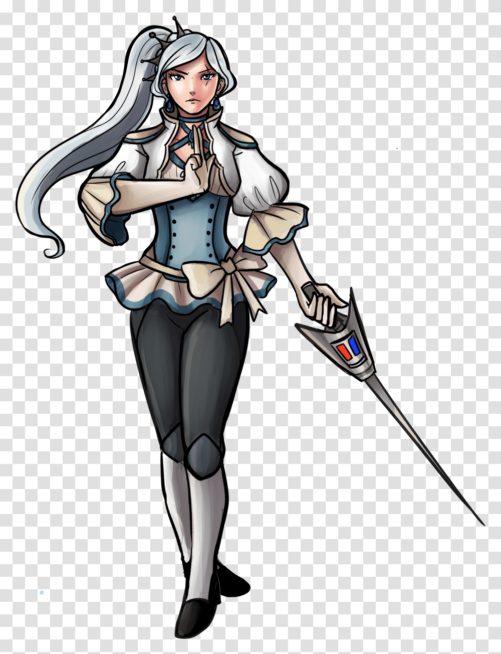 Willow Schnee And Weiss, Costume, Person, Human, Comics Transparent Png