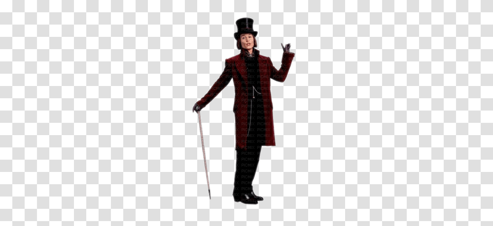 Willy Wonka, Person, Coat Transparent Png