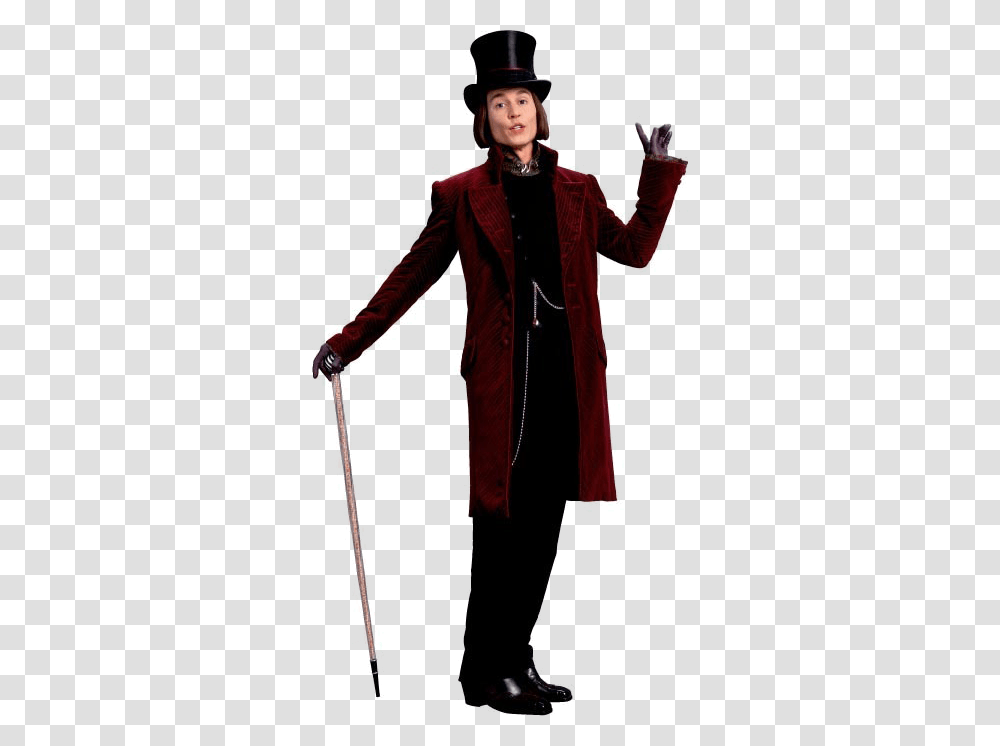Willy Wonka, Sleeve, Long Sleeve, Overcoat Transparent Png