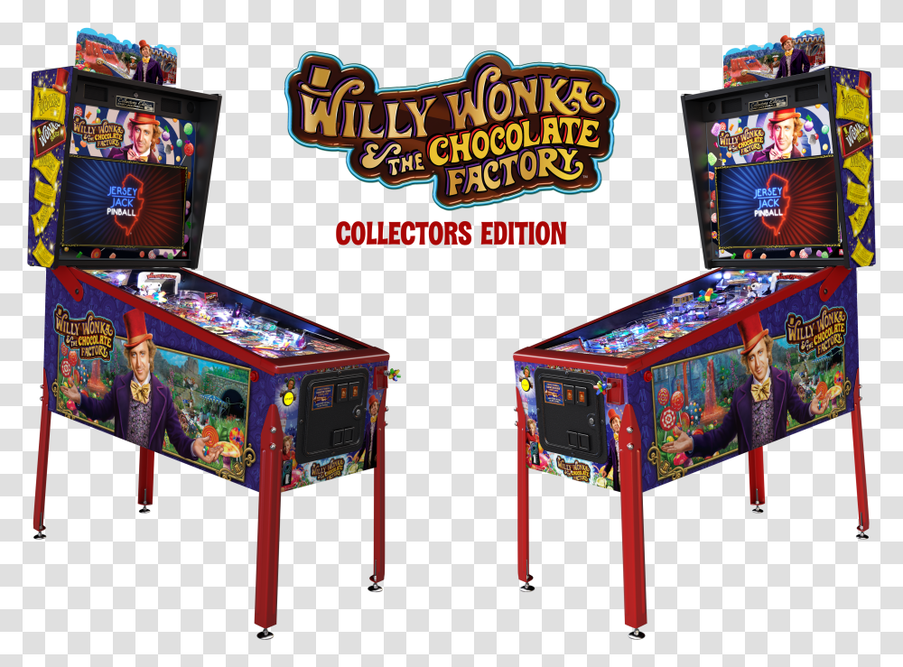 Willy Wonka Pinball Limited Edition Transparent Png