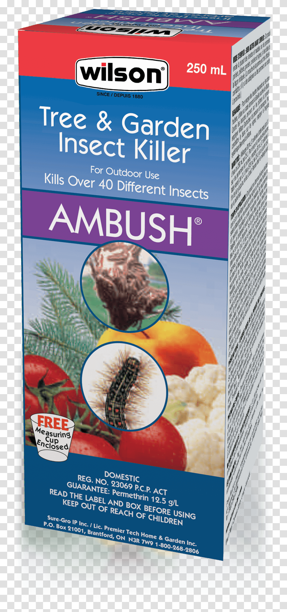 Wilson Ambush Tree Garden Insect Killer Insecticide Pour Arbre Fruitier, Poster, Advertisement, Flyer, Paper Transparent Png