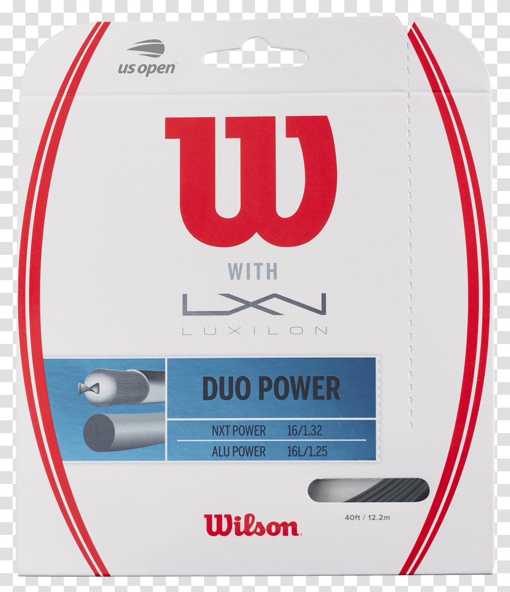 Wilson Duo Control, Label, Number Transparent Png