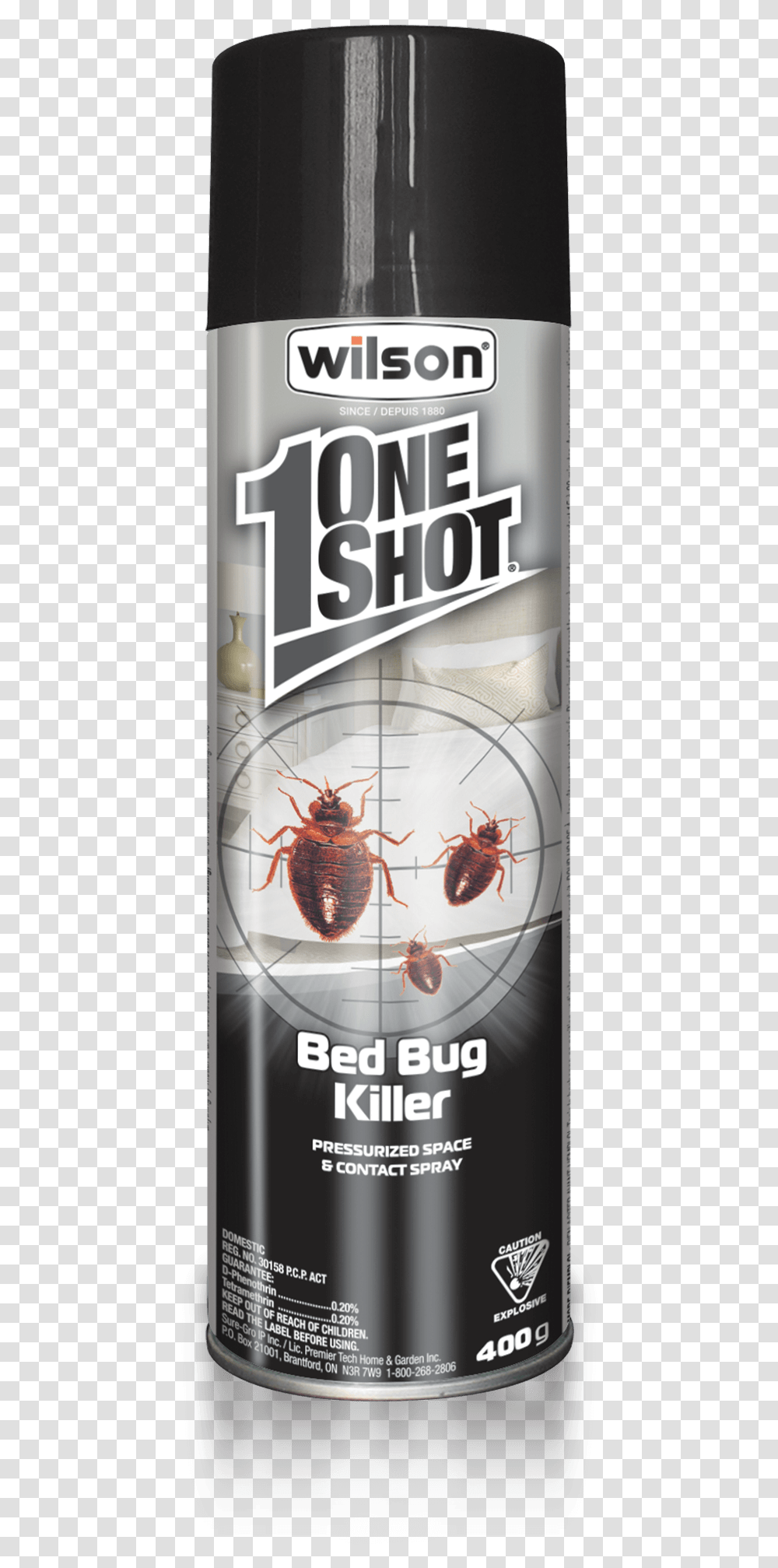 Wilson One Shot Bed Bug Killer Insect Invertebrate Animal Cockroach Transparent Png Pngset Com