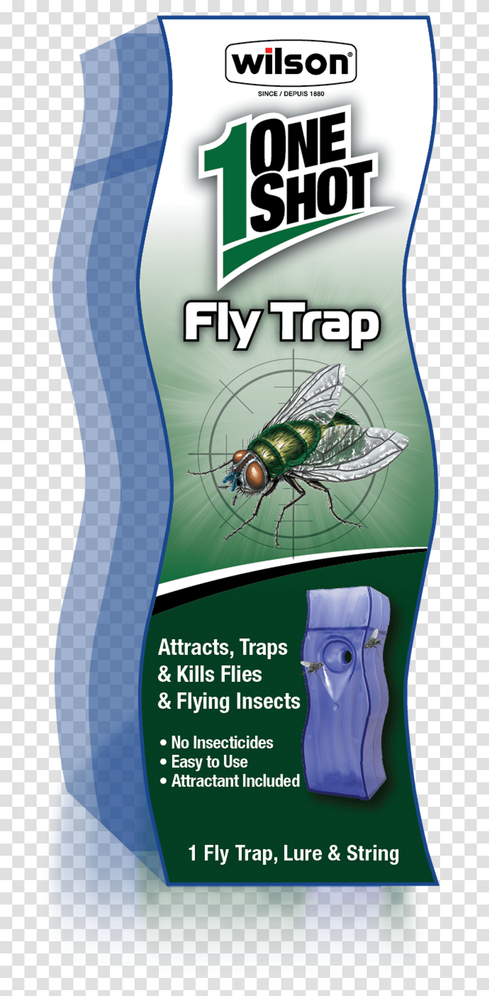 Wilson One Shot Fly Trap Pest, Advertisement, Poster, Flyer, Paper Transparent Png