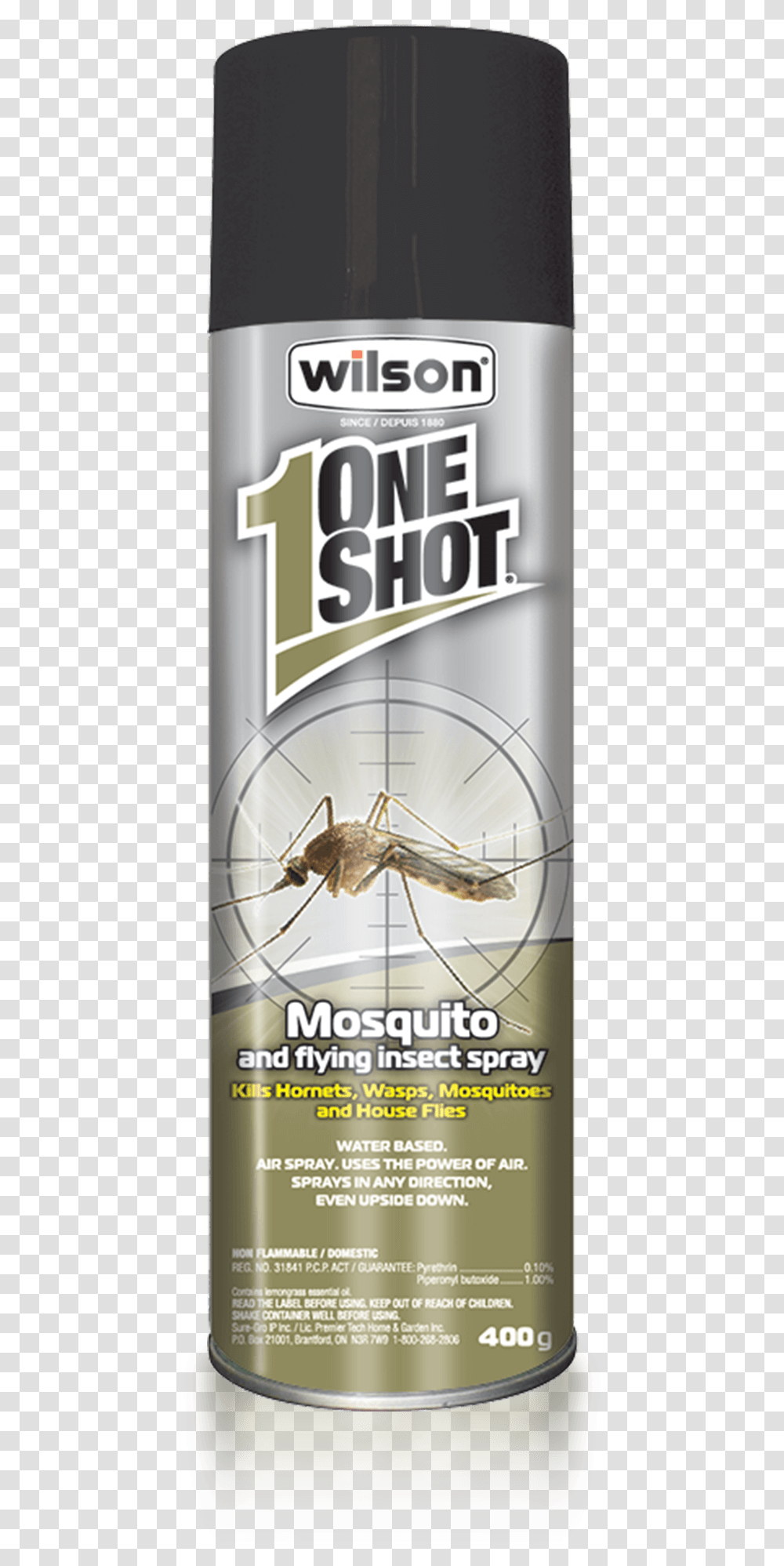 Wilson One Shot Mosquito Flying Insect Killer Arachnicide, Invertebrate, Animal, Spider, Arachnid Transparent Png