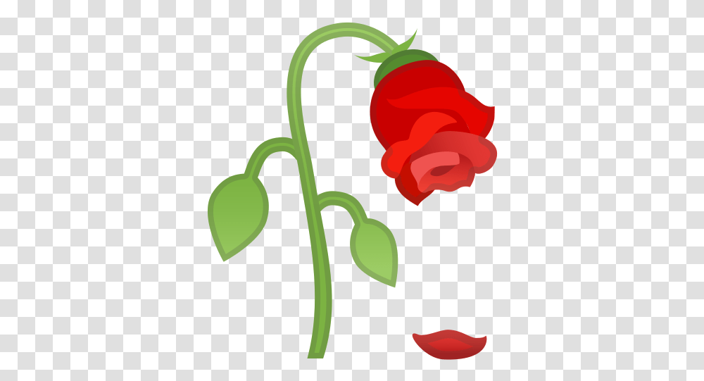 Wilted Flower Emoji Rose Emoji, Plant, Petal, Blossom, Leaf Transparent Png