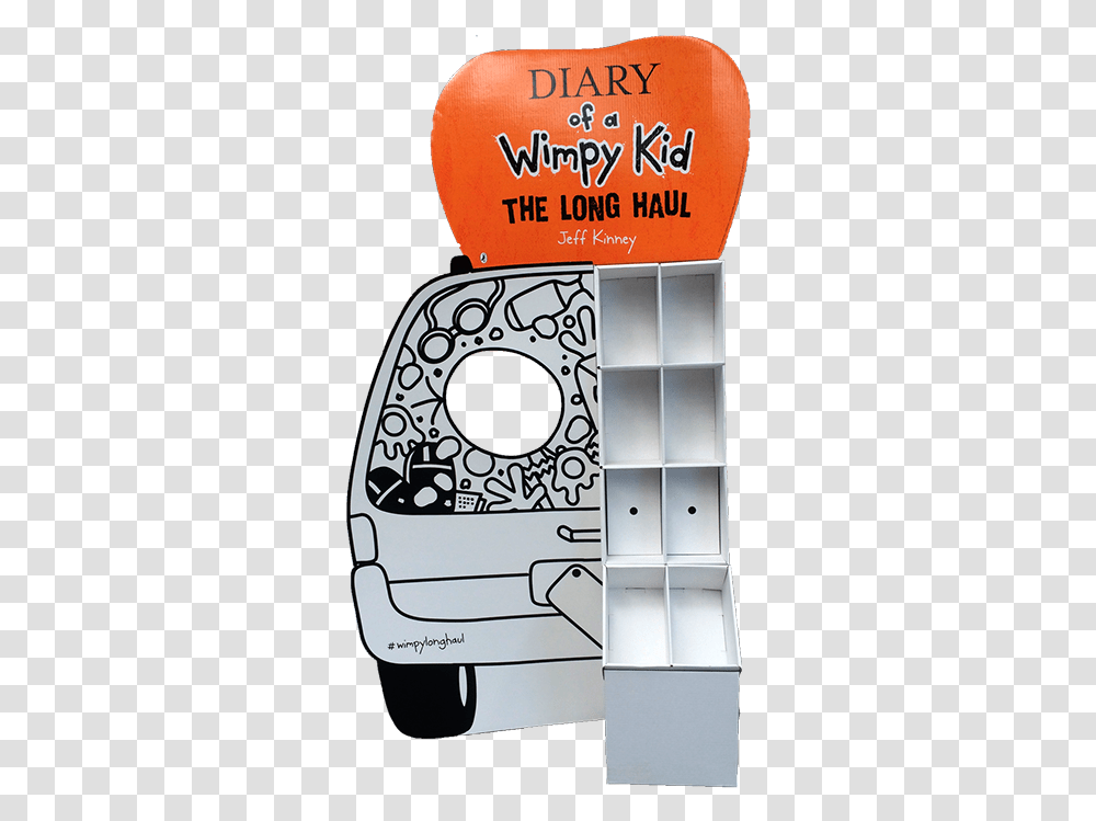 Wimpy Kid Book Book Point Of Sale Display, Furniture, Cupboard, Closet Transparent Png