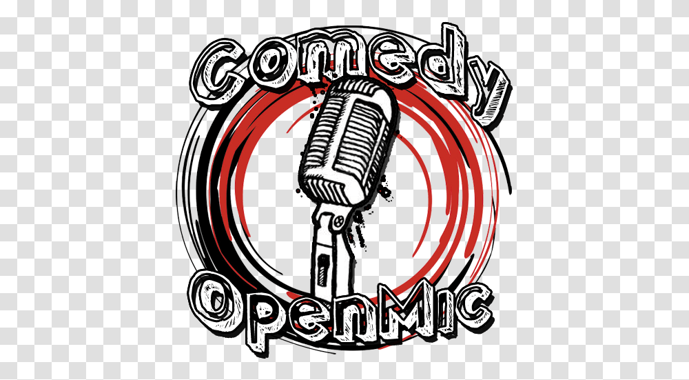 Win 35 Sbd The Comedy Open Mic Logo Contest - Steemit Clip Art, Electrical Device, Microphone, Karaoke, Leisure Activities Transparent Png