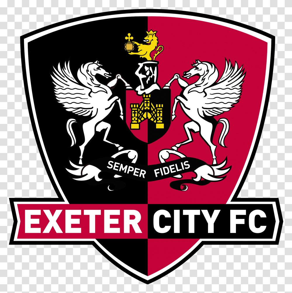 Win A Copy Of Fifa 17 Survey Exeter City Football Club, Symbol, Emblem, Logo, Trademark Transparent Png
