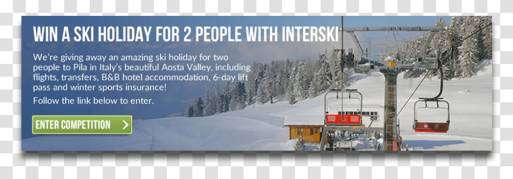 Win A Ski Holiday For 2 People Snow, Housing, Building, Outdoors, House Transparent Png