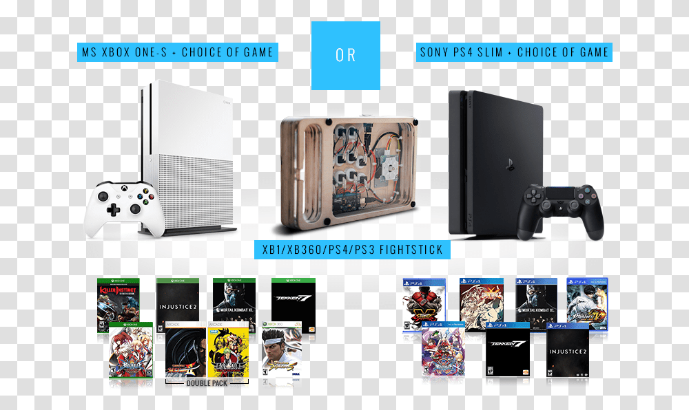 Win A Sony Playstation 4 Slim Or Microsoft Xbox One, Person, Camera, Electronics, Game Transparent Png