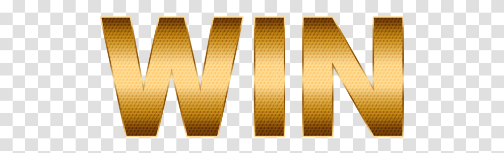 Win Golden Text Image Free Searchpng Win Text, Strap, Rug, Gold Medal, Trophy Transparent Png