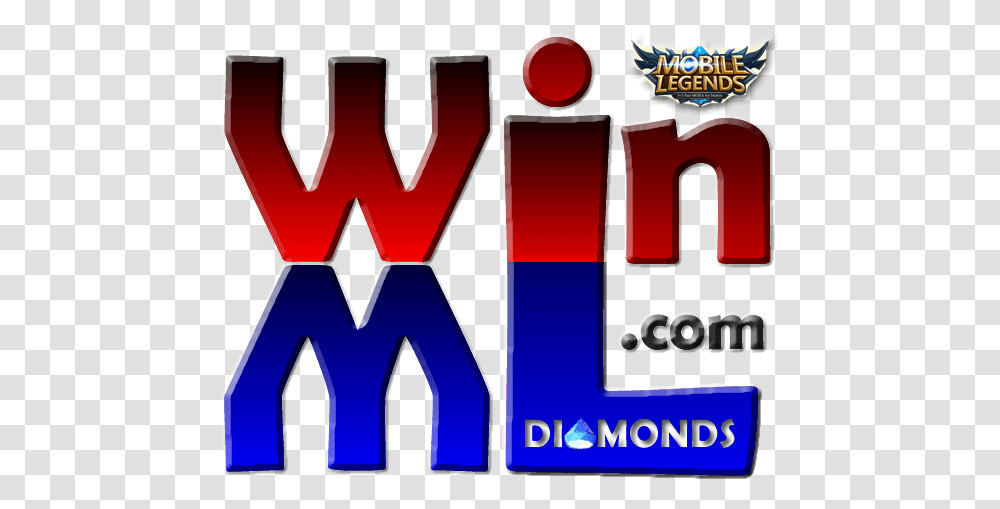 Win Ml Diamonds Graphic Design, Word, Alphabet, Weapon Transparent Png