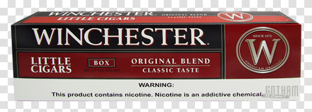 Winchester Little Cigars Box 85 S Box Winchester Little Cigars, Scoreboard, Word, Label Transparent Png