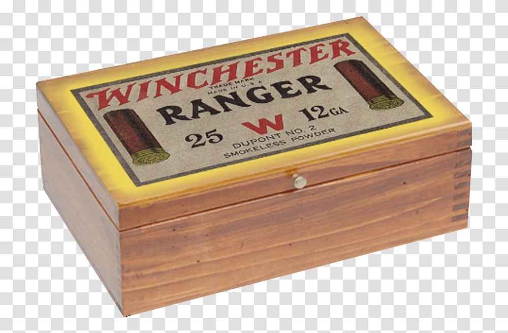 Winchester Vintage Wooden Box Ranger Plywood, Label, Crate, Carton Transparent Png