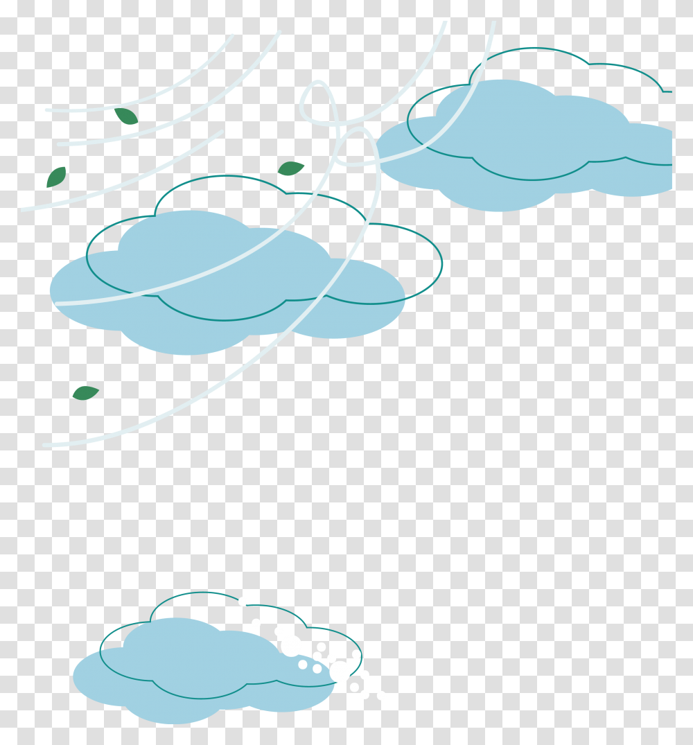 Wind Cloud Windy Cloud, Water, Nature, Plot, Outdoors Transparent Png