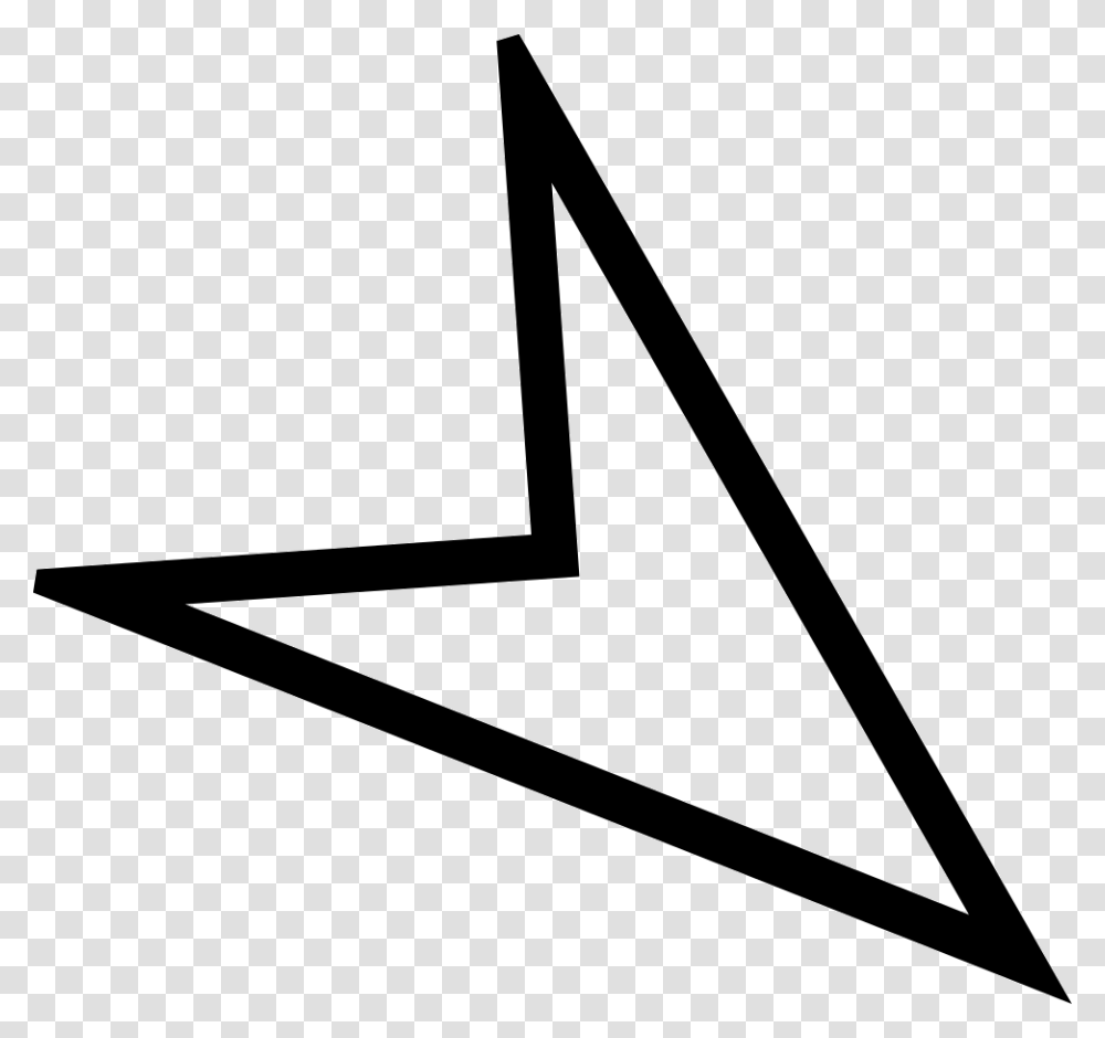Wind Direction Icon, Triangle, Arrowhead Transparent Png