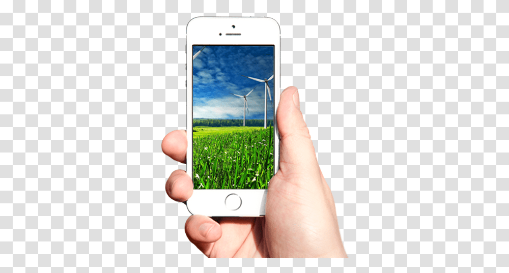Wind Energy Systems Corridor For Turbine In Camera Phone, Mobile Phone, Electronics, Cell Phone, Person Transparent Png