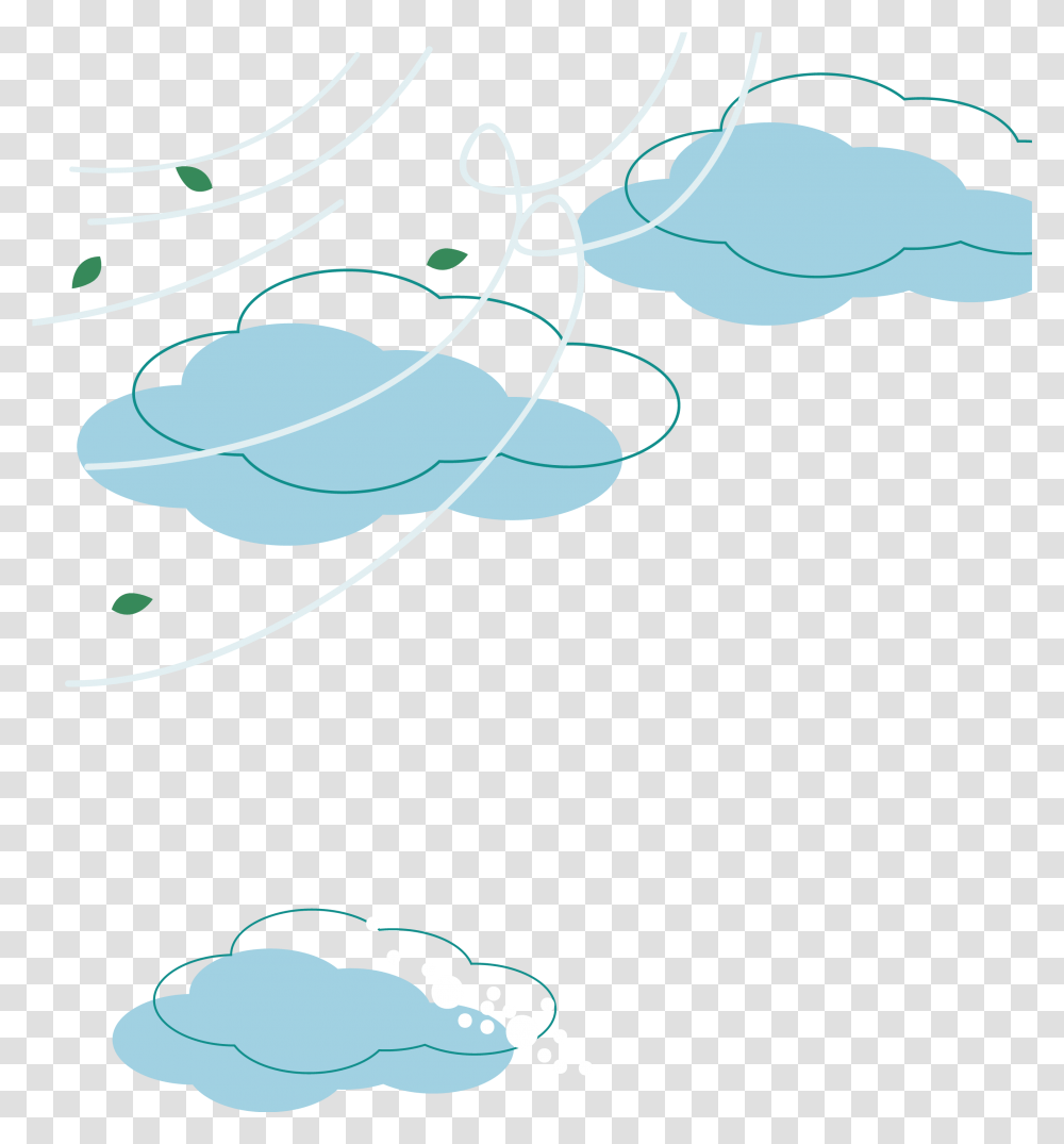 Wind Euclidean Vector Clip Art Cloud Vector, Graphics, Tree, Plant, Animal Transparent Png