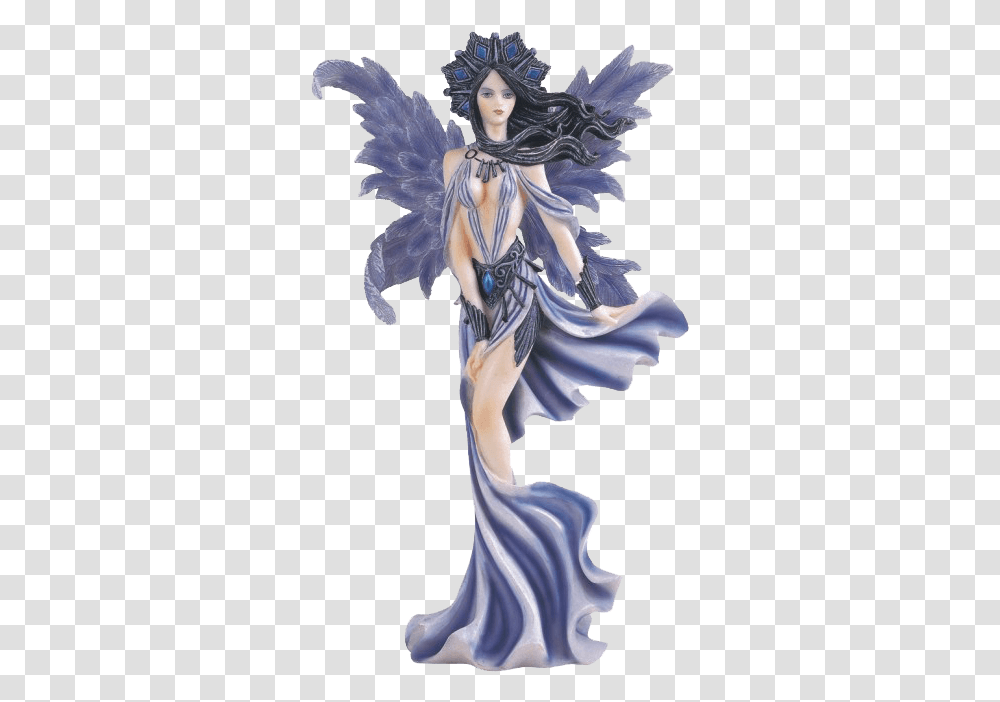 Wind Fairy Statue Wind Fairy, Angel, Archangel, Person Transparent Png