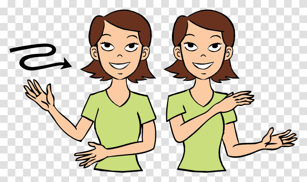 Wind Farm Sign Language, Person, Female, Girl, People Transparent Png
