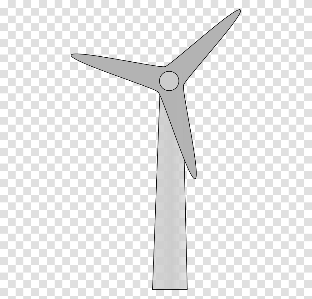 Wind Generator Clipart Clipart Wind Turbine, Machine, Tool, Scissors, Blade Transparent Png