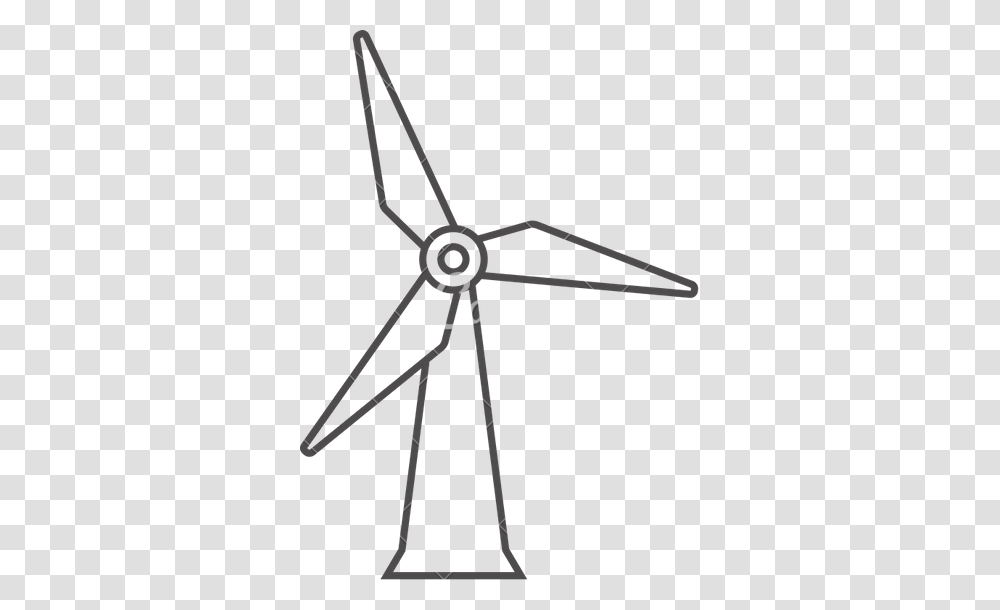 Wind Turbine Clip Art, Machine, Utility Pole, Silhouette, Wheel Transparent Png