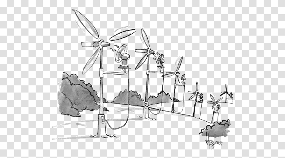 Wind Turbine Hand Drawing, Engine, Motor, Machine, Bow Transparent Png