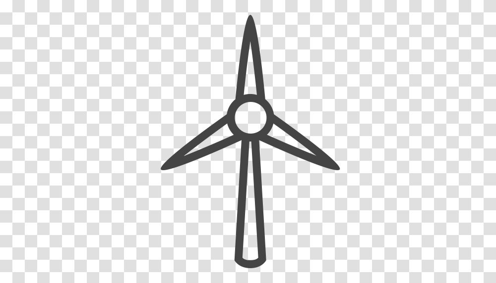 Wind Turbine Turbine Wind Icon With And Vector Format, Cross, Star Symbol, Ceiling Fan Transparent Png