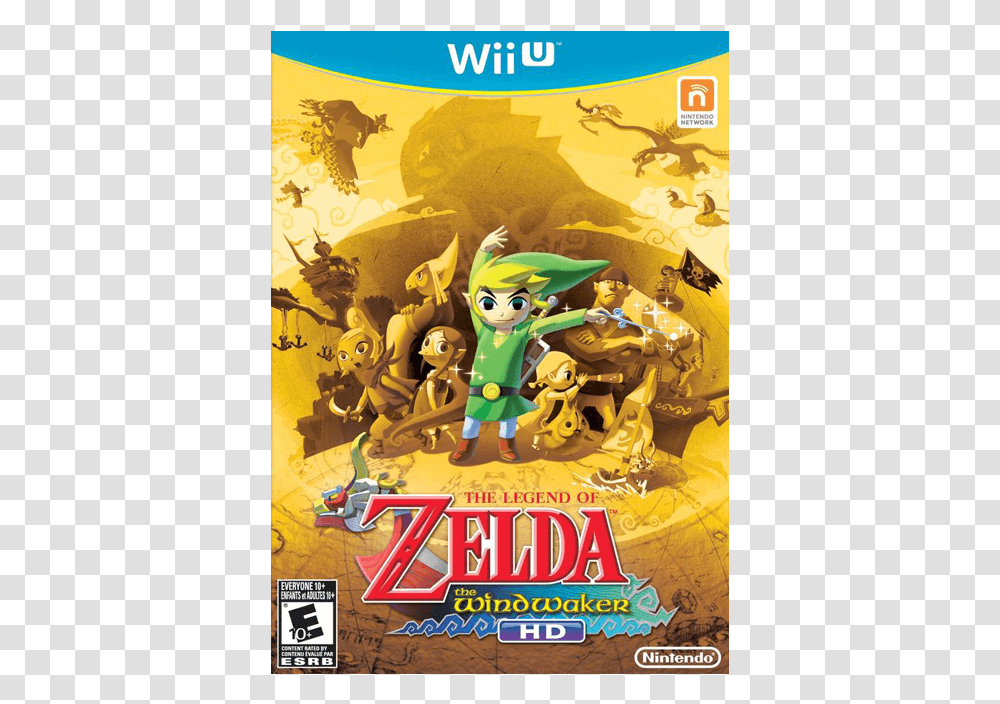 Wind Waker Wii U, Legend Of Zelda, Poster, Advertisement Transparent Png