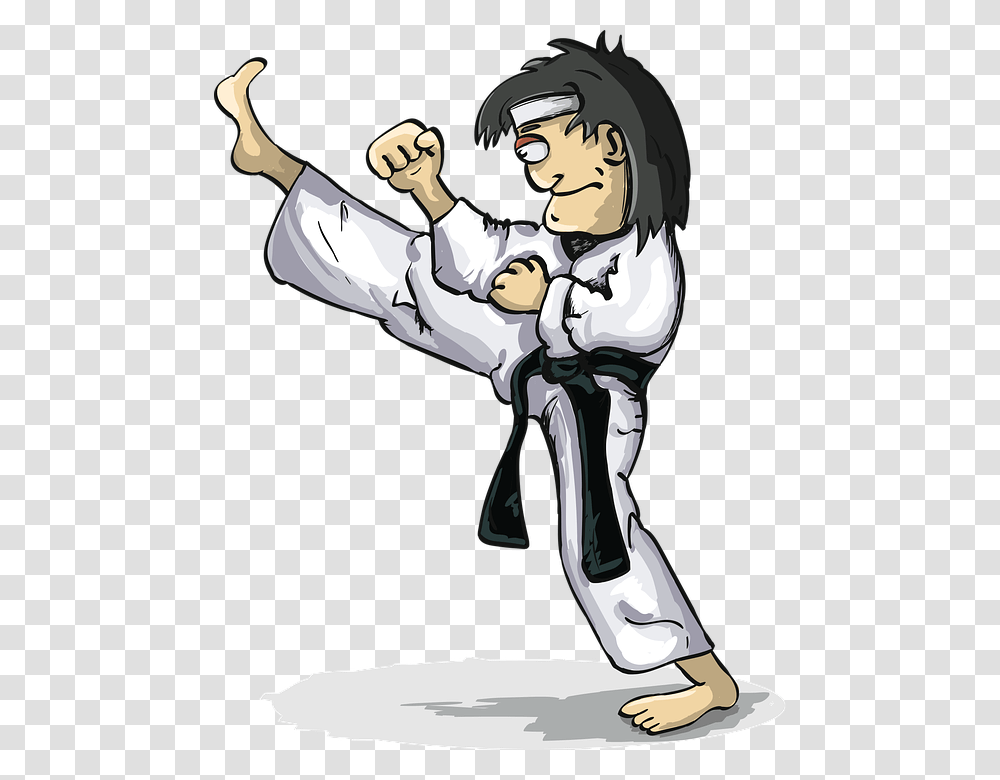 Wind Warrior Blow Karate Kimono Kyokushin Leg, Person, Human, Sport, Sports Transparent Png