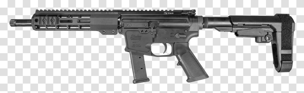 Windham Weaponry Springfield Armory Saint Pistol, Gun, Handgun Transparent Png