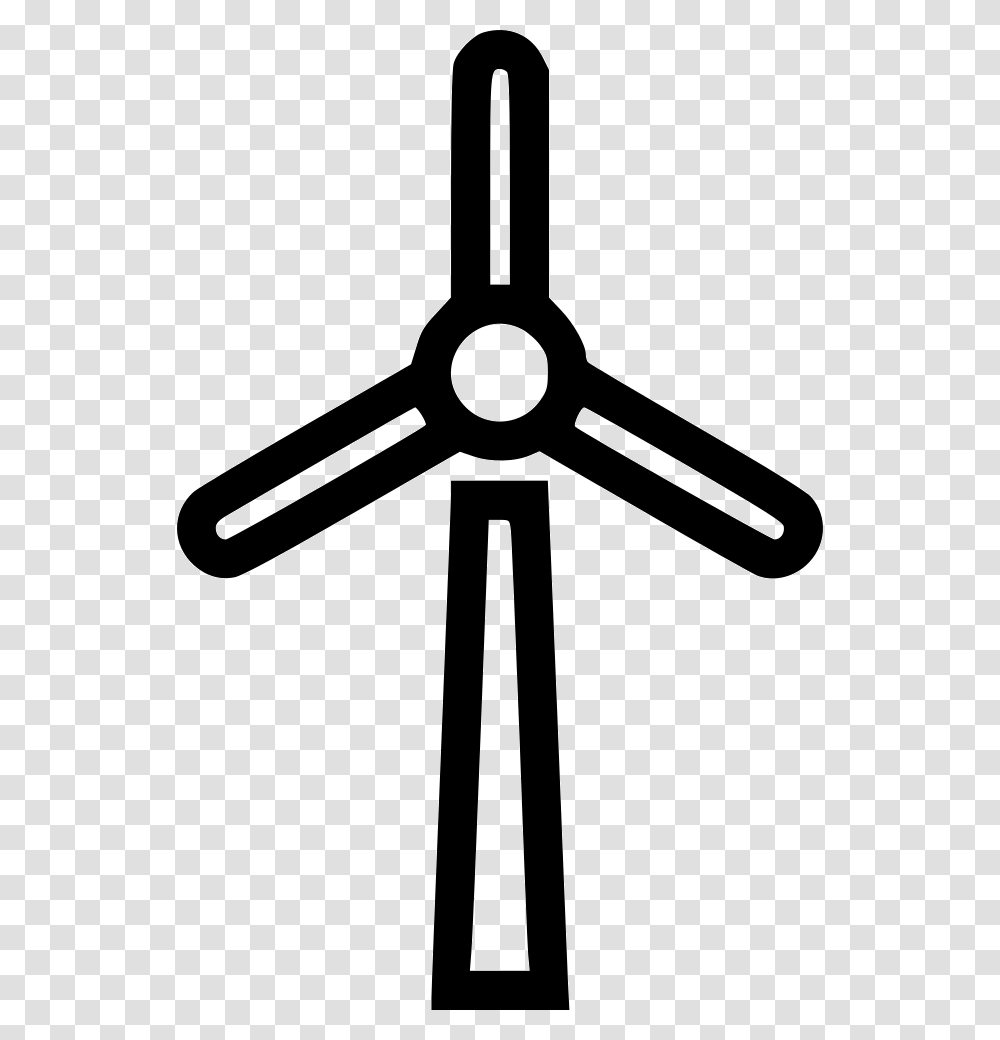 Windmill, Stencil, Scissors, Blade Transparent Png
