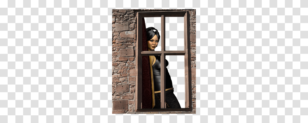 Window Architecture, Door, Brick, Female Transparent Png