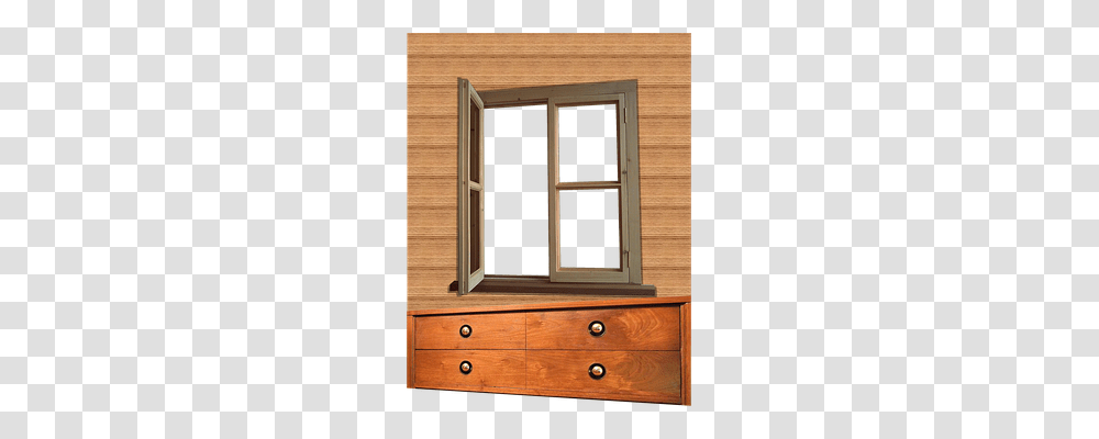 Window Furniture, Cabinet, Dresser, Wood Transparent Png